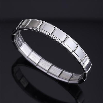 Trendy Stainless Steel Elastic Fashion Bracelet: Adjustable & Bold Design for Men & Women