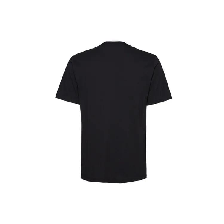 Converse T-Shirts Men's Black Crew Neck Moderate Straight Fit (Unisex) T-Shirts 10018138 A02