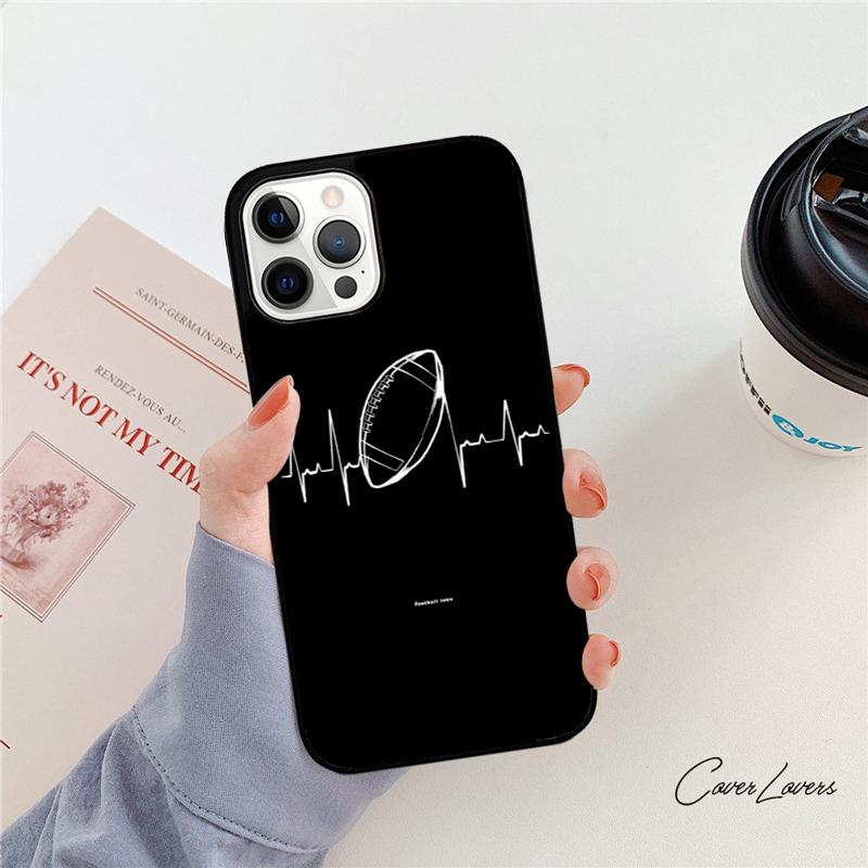 Rugby Football Sport Phone Case For Apple iPhone 17 Air 11 Pro Max Plus SE2020 Coque For iPhone 17 Air 14 15 16 13 12 Max Cover