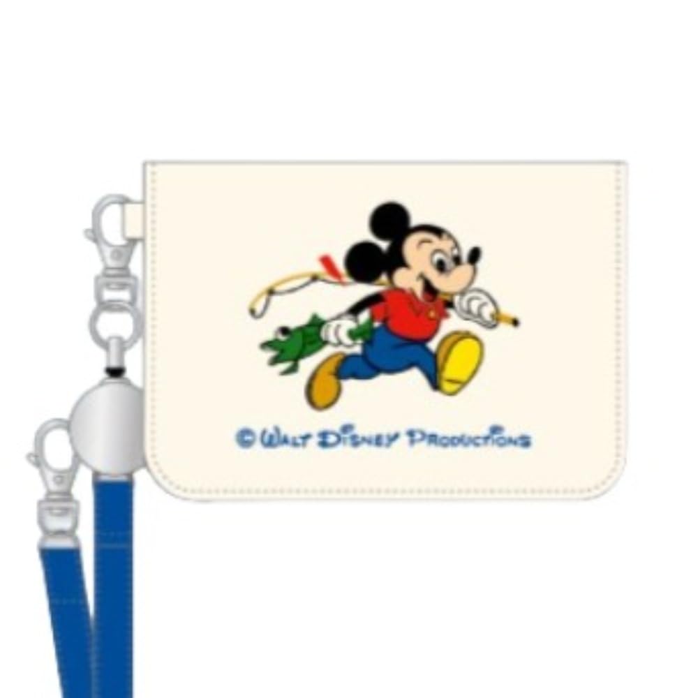 

Marimo Craft Двухсекционный чехол для проездного с Микки Маусом, Ш100 x В70 x Г10мм, SGART-021