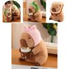 Cute Plush Capybara Toy Soft And Cuddly Stuffed Animal For Kids Perfect Birthday Gift 30cm Height