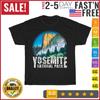 Mountain Yosemite National Park California Vintage T Shirt Men Women Fashion NEW