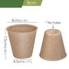 Degradable Paper Pulp Seedling Nursery Pots Eco Friendly Germination Planter Cups For Garden Flowers Herbs Orchard Plant Cultivation