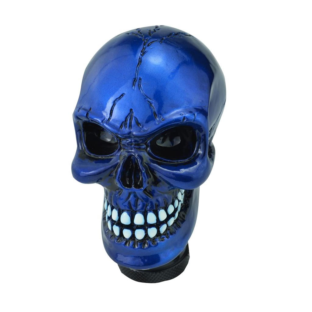 Bashineng Skull Car Shift Knob Gear Stick Head Cute and Fashion Shift Transmission Fits