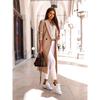 YYFS Women's Fashion Casual Solid Color Print Autumn Winter Long Sleeve POLO Neck Jackets & Coats