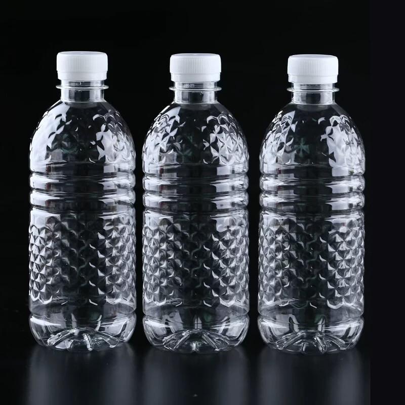 1000ml Food-Grade Plastic Bottles with Red Lids & Handles