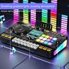 Brinquedos de Controlador de Mixer DJ de Simulação para Crianças, Brinquedos Eletrônicos de Jogo Educacional com Efeitos Musicais Multifuncionais, Presente de Aniversário Para Crianças