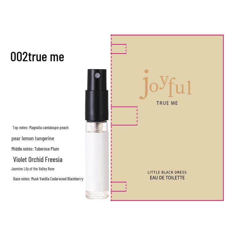 3ml Women's Light Fragrance Sample Card - Long-Lasting Q Version Spray, Men's Gift