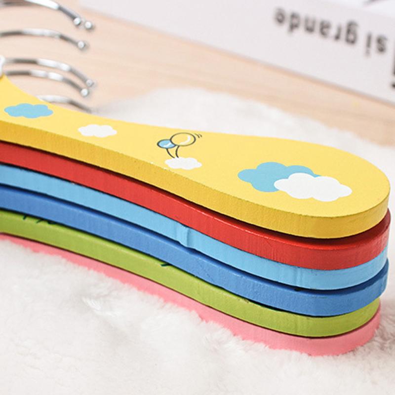 1Pcs Baby Creative Hanger Rack Baby Wooden Clothes Hanger Home Girls Princess Room Nursery Decor For Kids Present