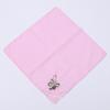 Elegant Cotton Square Handkerchief Reusable Soft Lace Flower Hanky Embroidered Floral Cloth For Women