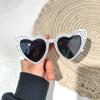 Star Heart Shaped Love Sunglasses Women Party Favors Vintage Party Glasses Holiday Beach Sun Glasses