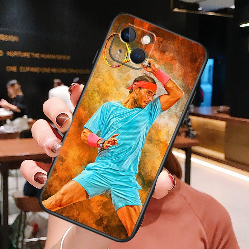 Custodia Rafael Nadal Per iPhone 11 12 13 14 15 16 Pro Max Mini X XS XR 14 Plus Copertura Protettiva
