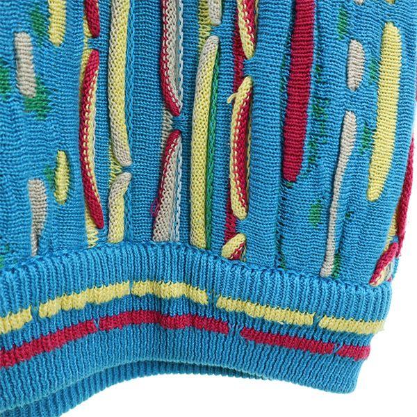 COOGI 90s Old 3D Overall handle Long sleeve cotton sweater S knit Men's Used