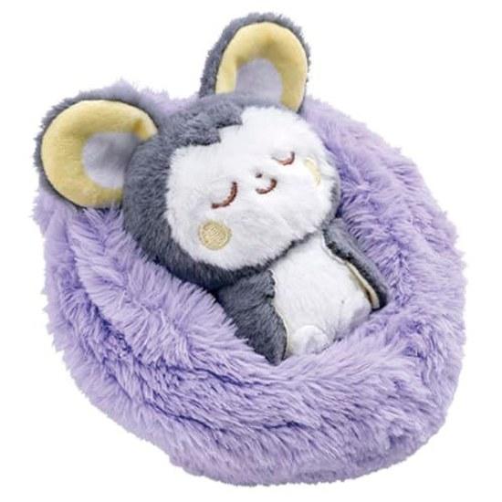 Takara Tomy Pocket Monster Pokemon Pokepeace Suyasuya Fruit Plush Emonga