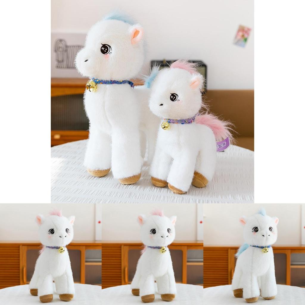Soft Horse Doll With Pp Cotton Filling For Kids Birthday Present And Bedroom Decor