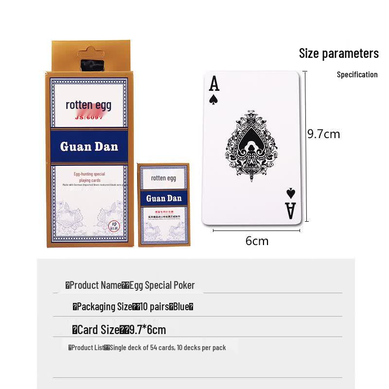 Xunhuo Guandan Playing Cards 10-Deck Set