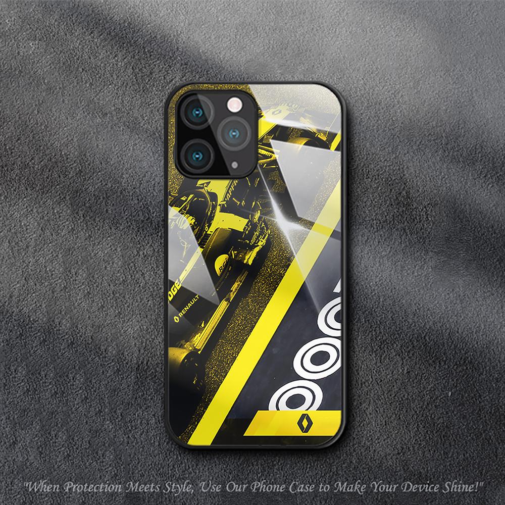 Super Cars Renault Case For iPhone Samsung Galaxy Redmi Note S 17 16 15 14 13 20 24 25 54 Pro Max Ultra Fe Air Tempered Glass Cover