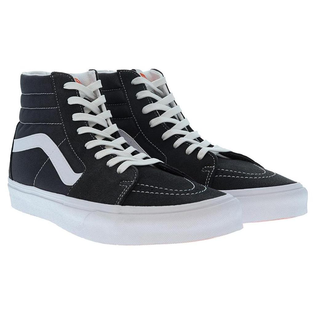Vans Sk8 Comfortable Versatile Stylish Durable High-Top Skate Shoes Unisex Sneakers Black Gray VN0A7Q5N1O7
