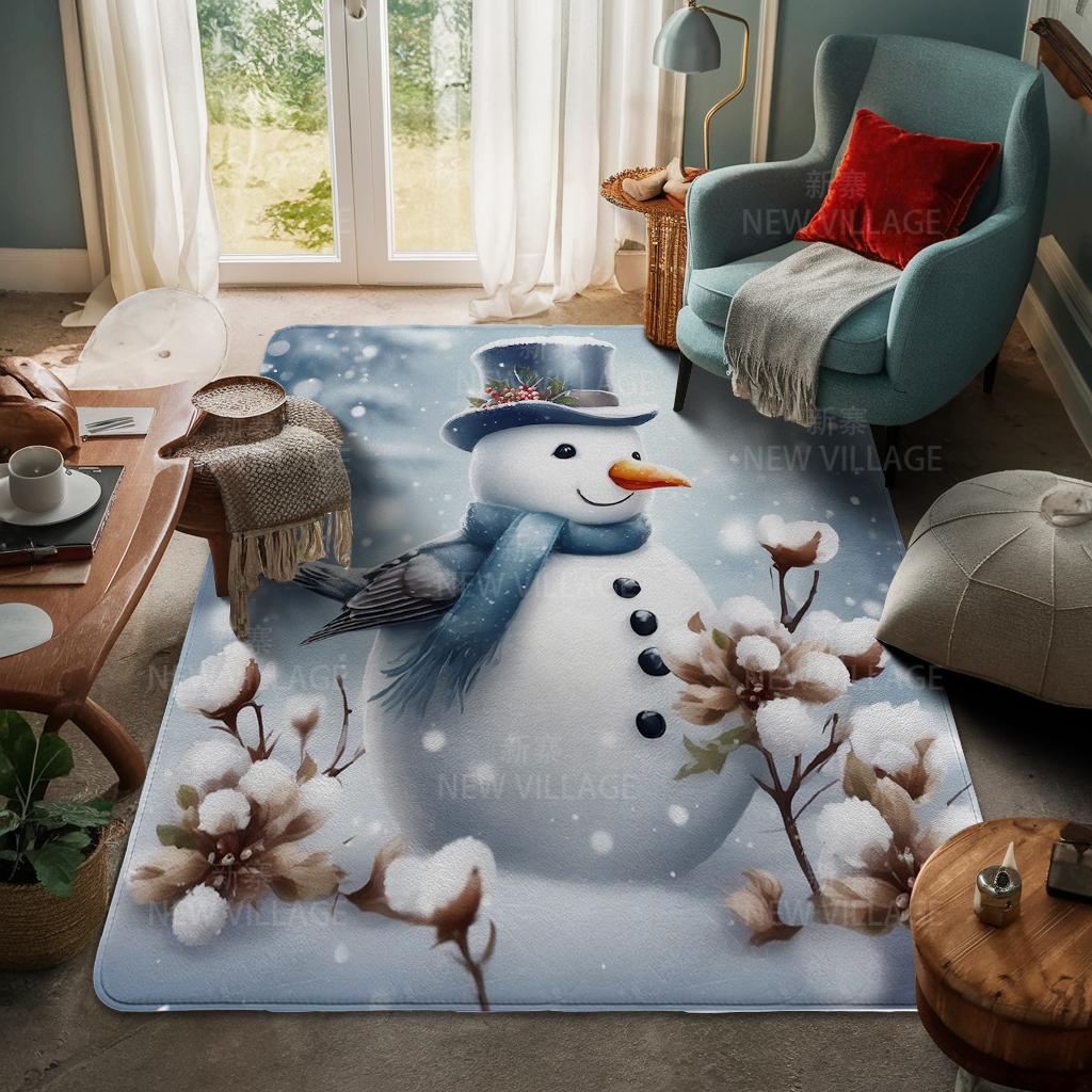Koberec ke vchodu do domu Rohožka ke dveřím do domu Obývací pokoj Vana Koupelna Protiskluzové koberce s absorpcí vody vana Veselé Vánoce zima
