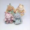 12cm Kaninchen Plüsch Anhänger Cartoon Kaninchen Schlüsselanhänger Detaillierte Verarbeitung Puppen Schlüsselanhänger Mädchen