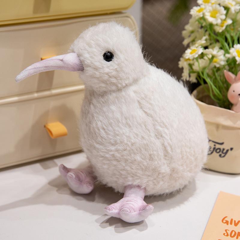 Zoo Souvenir Gift Plush Bird Toys - Swan Ostrich Pelican Stuffed Animals, Realistic Cute Animal Dolls for Kids