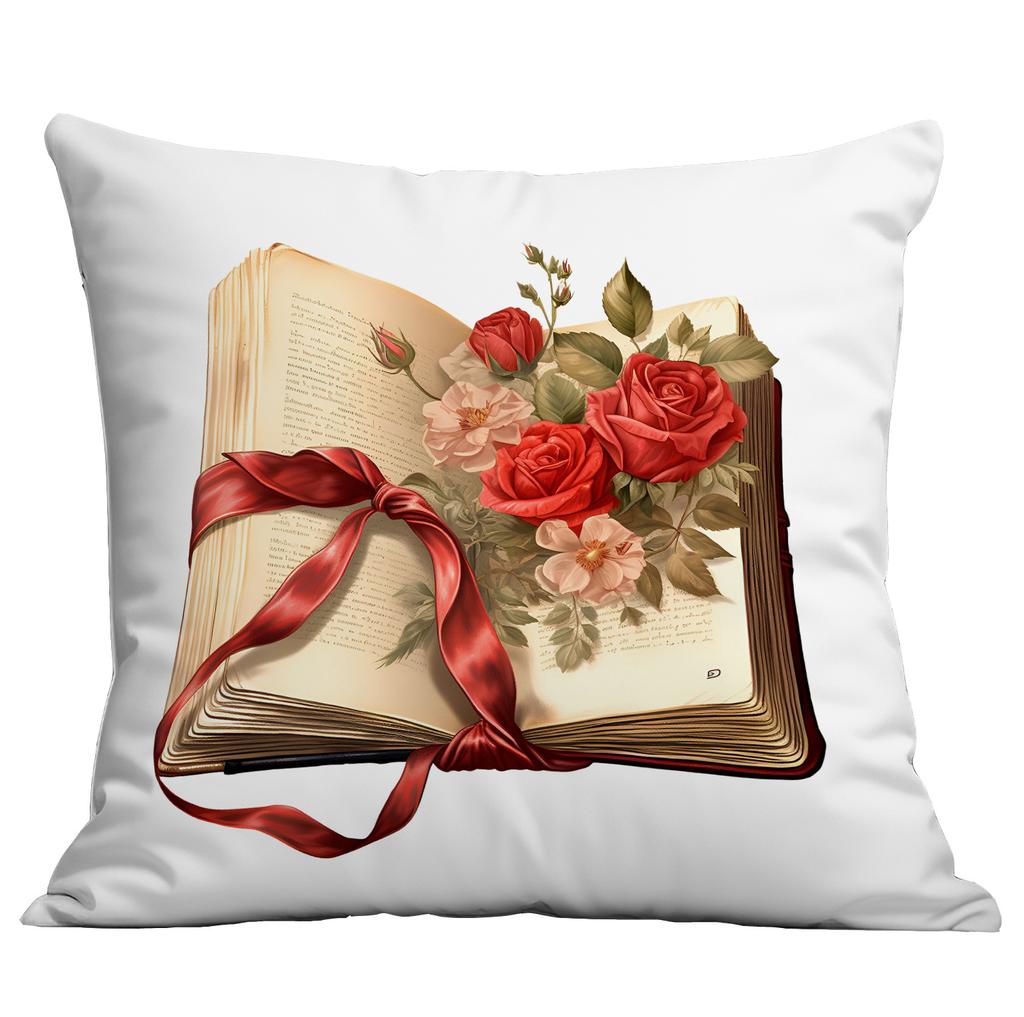 Neue Valentinstag Liebe Rose Brief Kissenbezug Heißer Verkauf Valentinstag Kissen Kissenbezug