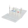 7Pcs Nail Drill Bits Accurate Clear Operation Professional Nail Grinder Bits for Cleaning Shaping Cutting