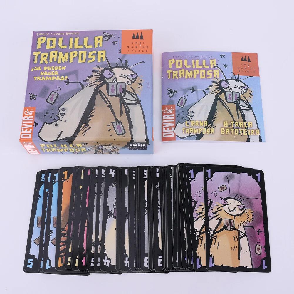Tramposapolilla: Moth and Cockroach Cheating Game for Kids and Adults