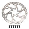 140/160/180/203/220mm Stainless Steels Disc Brake Rotor with Screws Bicycles Disc Brake Rotor for Road Bike, Mountain Bike