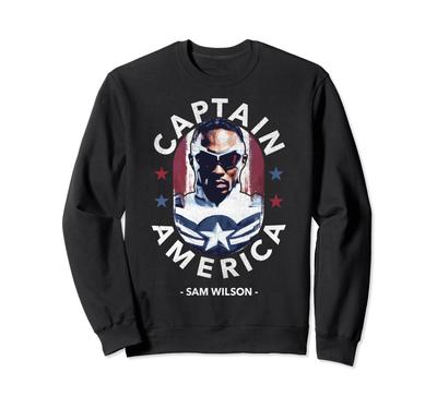 Marvel Falcon & Winter Soldier Sam Wilson Captain America Sweatshirt