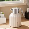 Insulated Hot Water Kettle Home Long-lasting Insulation Warm Water Pot Glass Red Gallbladder Student Dormitories Pumpkin Kettle