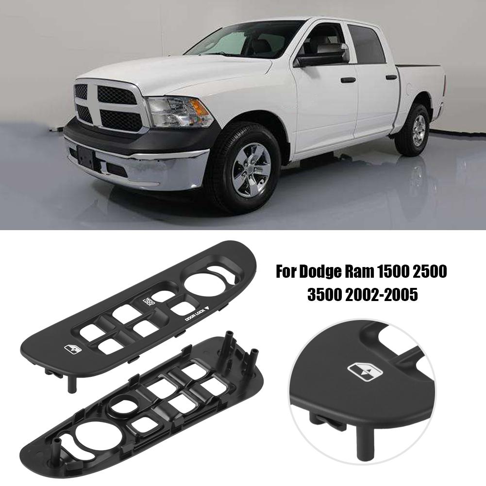 5HZ71XDVAE Car Front Left Door Window Control Switch Bezel for Dodge Ram 1500 2500 3500 02 05