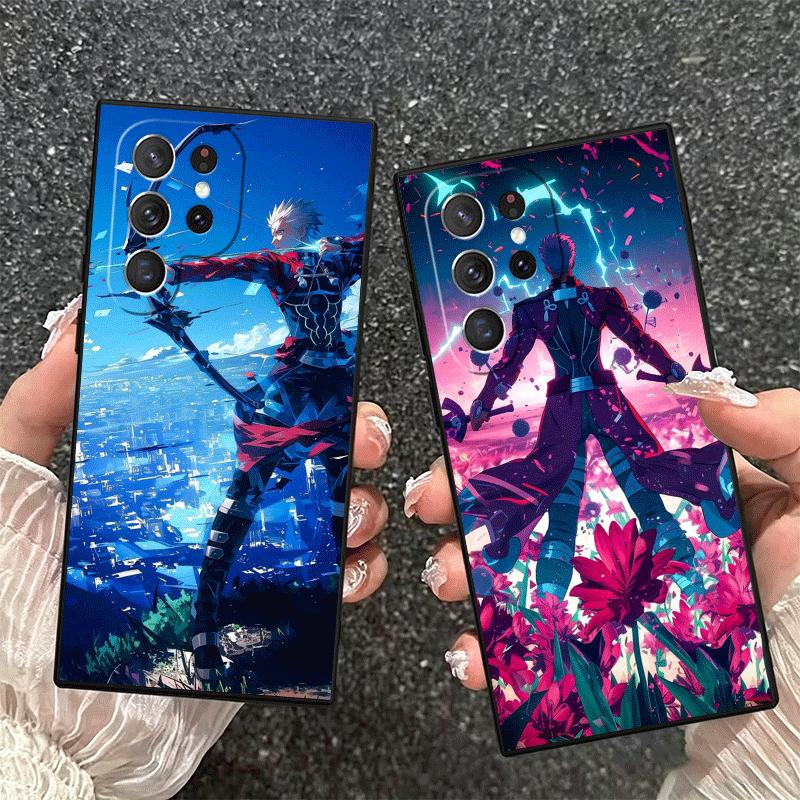 Fate Zero Stay Night Archer Soft Phone Case for Samsung Galaxy S26 S25 Edge S24 Ultra S23 Plus S22 S21 FE S20 Black Cover Back S