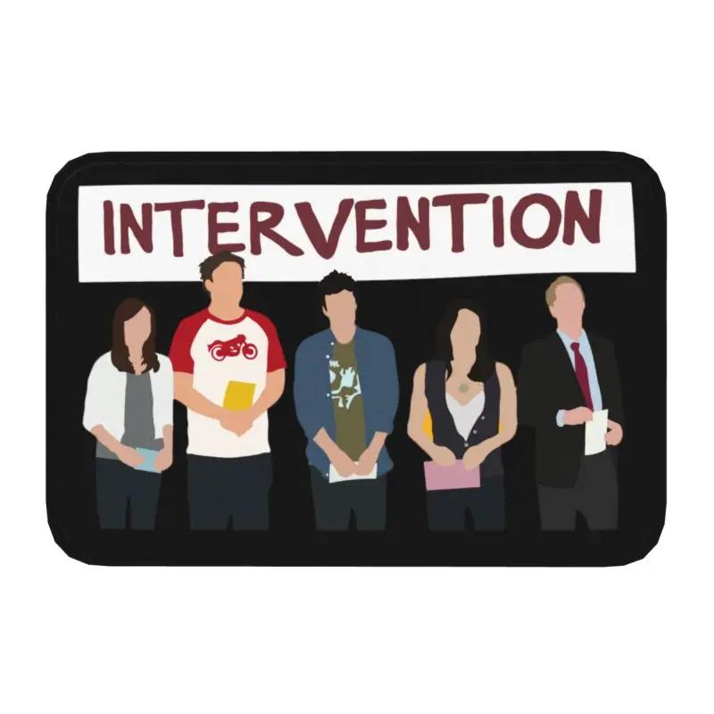 Intervention How I Met Your Mother Front Floor Door Entrance Mat Outdoor TV Show Bath Kitchen Doormat Toilet Carpet Rug
