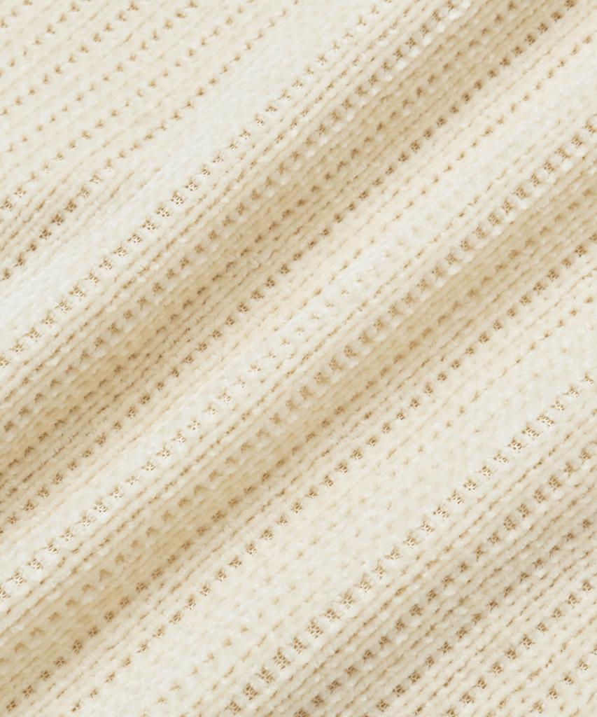 LXT Soft Velour Corduroy Sweatshirt [Ivory]