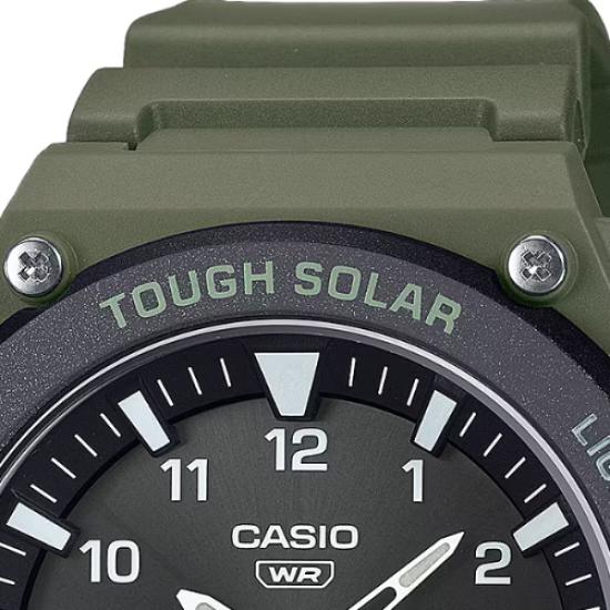 Casio Collection Tough Solar Khaki Watch AQ-S820W-3BJF Men's