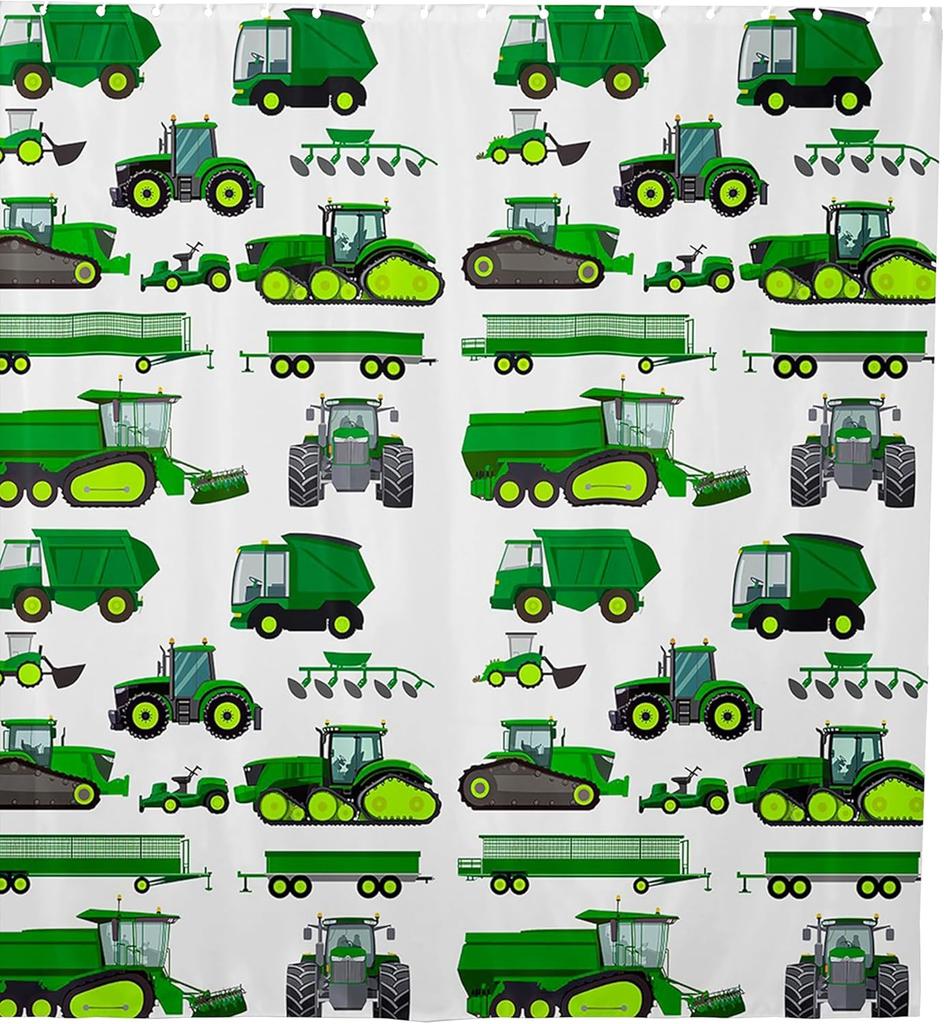 Shark Shower Curtain, 3D Shark Bath Curtain, Sea Animals Bathtub Shower Curtain Ocean Sea Wave Shower Stall Curtain Blue White