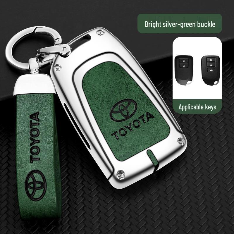 Toyota Yaris L Key Cover for Sedan Vios FS & Yaris L X: Protective Car Key Shell Keychain Bag