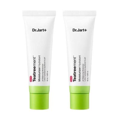 Dr.Jart+ Ctrl-A Teatreement™ Hydratační krém 50 ml × 2 ks – Lehká péče proti akné, K-Beauty hydratační krém pro mastnou a citlivou pleť