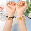 Halloween Couple Bracelet Mutual Attraction Magnet Matching Bracelets Rope Braided Bracelet for His Her Couples Jewelry