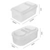Kitchen Portable Tools Refrigerator Organizer Box Food Fruit Storage Condiment Boxes Compartment Lid Sealing Accessories