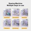 Portable Sewing Machine Mini Electric Household Stitches Sewing Machine Multifunctional Sewing Kit Sewing Machine