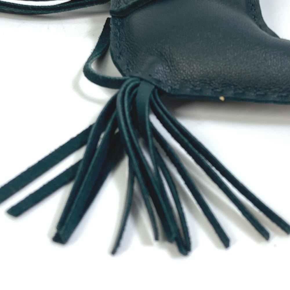 HERMES horse cheval Rodeo MM So Green One Color strap bag accessory Bag Charm