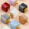 Hengmeihe Retro Jade-Style Bamboo Joint Decorative Buckle for Qipao and Hanfu 