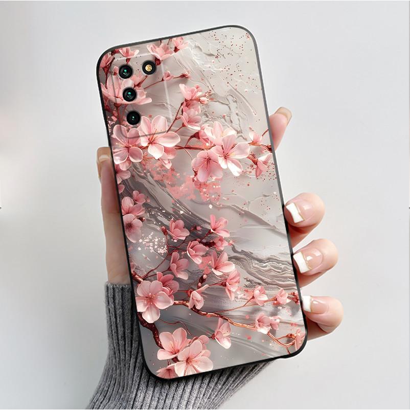 

Для ZTE Blade V30 Vita Чохол Квіти Метелики Чохол для Телефона Для ZTE Blade V30 Vita V30Vita Силіконова Задня М яка Кришка Coque Fundas ZTE Blade V30 Vita