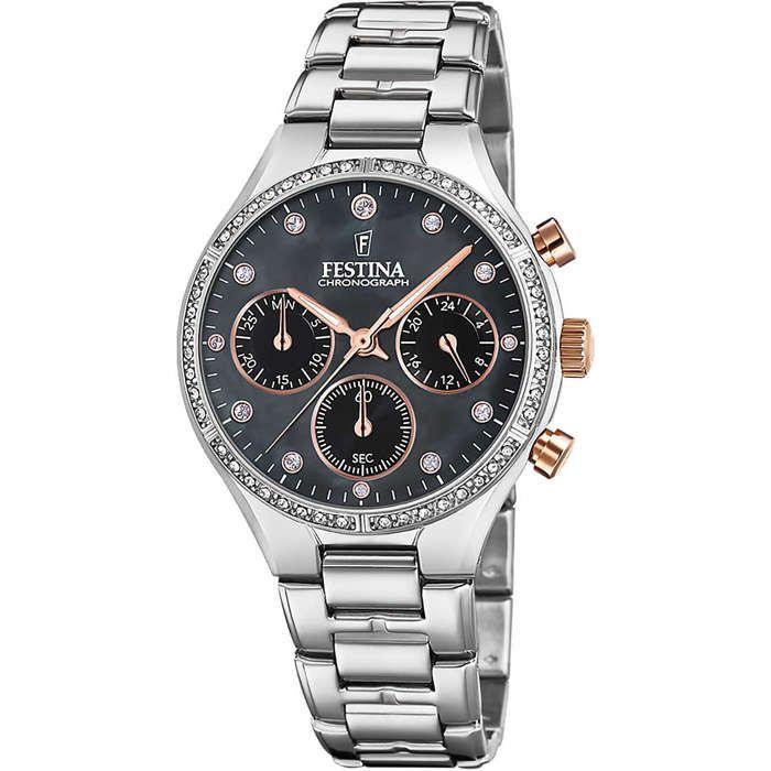 Montre - Festina - F20401-4 - Argenté - Femme - 5 ATM