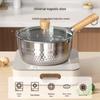 Stainless Steel Multi-Functional Non-Stick Pot for Soup, Milk, and Baby Food