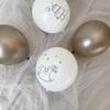 Retro 10-calowy Konik na biegunach Balon na Tort na Urodziny i Obchody 100 Dni