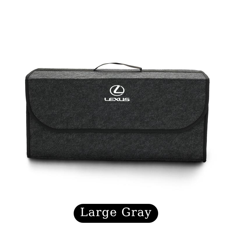 Car Trunk Storage Box Large Capacity Felt Tools Bag Accessories For Lexus CT ES GS NX IS250 CT200h IS300h ES300h RX400h NX300h PF6