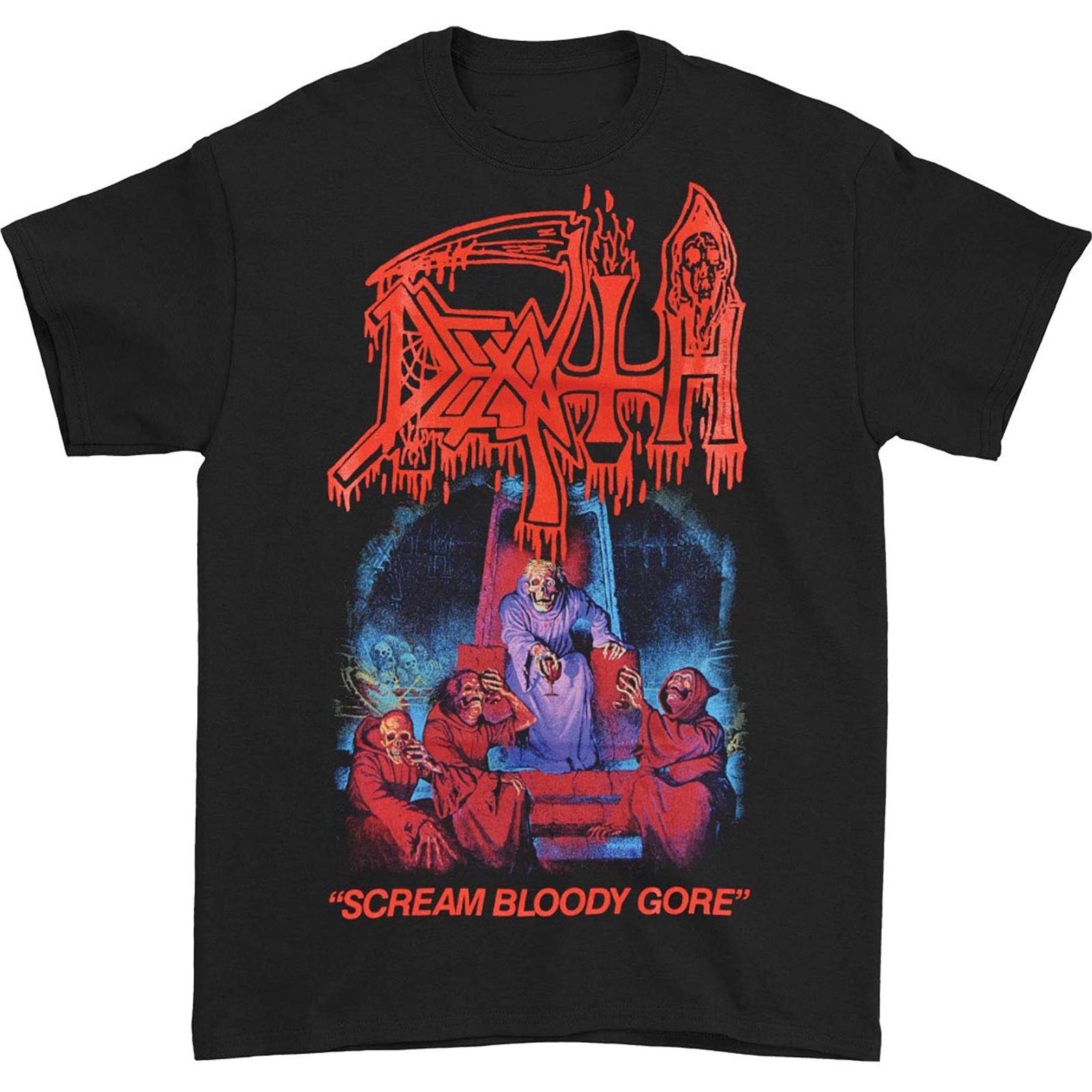 Death - Scream Bloody Gore T-Shirt Unisex Cotton Tee S-4XL BT242 M